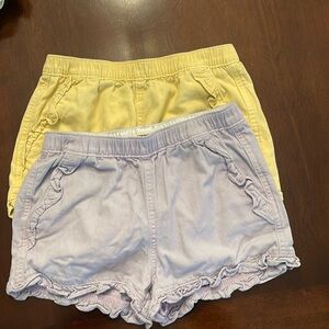 Girls crewcuts ruffled shorts Size 8